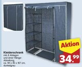 Kleiderschrank für 34,99 € bei famila Nordwest im Angebot Kleiderschrank im aktuellen famila Nordwest Prospekt