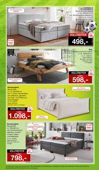 Bett im aktuellen Möbel Inhofer Prospekt (Augsburg) Bett im Möbel Inhofer Prospekt "ÜBER 950 ARTIKEL EXTREM REDUZIERT!" mit 12 Seiten (Augsburg)