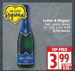 Sekt von Lutter & Wegner im aktuellen EDEKA Prospekt