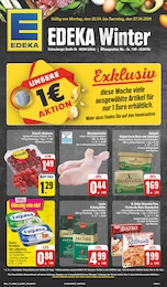 Aktueller EDEKA Supermärkte Prospekt für Bad Schlema: Wir lieben Lebensmittel! mit 26} Seiten, 22.04.2024 - 27.04.2024