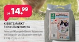 Aktuelles Feines Katzenstreu Angebot bei Kiebitzmarkt in Hamburg ab 14,99 €