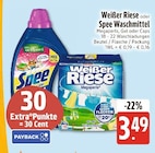 Weiße Riese oder Spee Waschmittel bei EDEKA im Bad Abbach Prospekt für 3,49 €