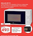 Mikrowelle MW 791 im aktuellen Prospekt bei GLOBUS in Moos