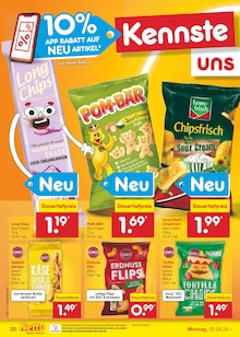 Chips im Netto Marken-Discount Prospekt "Aktuelle Angebote" mit 51 Seiten (Ulm)