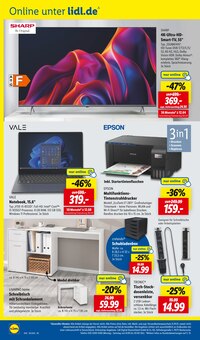 Fernseher im Lidl Prospekt "LIDL LOHNT SICH" mit 61 Seiten (Kaiserslautern)