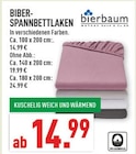 Biber-Spannbettlaken im Angebot bei Marktkauf in Lemgo Biber-Spannbettlaken Angebote von bierbaum bei Marktkauf Lemgo für 14,99 €