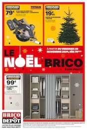 Bûche De Noël Angebote im Prospekt "LE NOËL BRICO à prix dépôt !" von Brico Dépôt auf Seite 1