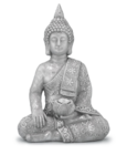 Statue solaire Bouddha assis en promo chez B&M Statue solaire Bouddha assis dans le catalogue B&M