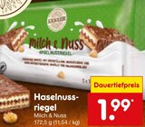 Haselnussriegel Angebote von Storck bei Netto Marken-Discount Flensburg für 1,99 €