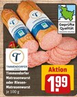 Aktuelle Wurst Angebote bei REWE in Hannover Aktuelles Timmendorfer Matrosenwurst Angebot bei REWE in Hannover ab 1,99 €