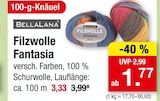 Filzwolle Fantasia Angebote von BellaLana bei Zimmermann Mainz für 1,77 €