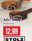 Damen-Gürtel im Angebot bei Kaufhaus Stolz in Wismar Damen-Gürtel Angebote von Julia Brown by Stolz bei Kaufhaus Stolz Wismar für 12,99 €