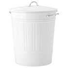 Tonne mit Deckel weiß 40 l von KNODD im aktuellen IKEA Prospekt für 19,99 €