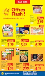 Prix et réduction Knacki dans le prospectus Lidl en cours Offre Knacki dans le catalogue Lidl du moment à la page 16