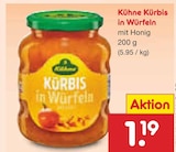 Kürbis in Würfeln mit Honig im Angebot bei Netto Marken-Discount in Mannheim Kürbis in Würfeln mit Honig Angebote von Kühne bei Netto Marken-Discount Mannheim für 1,19 €