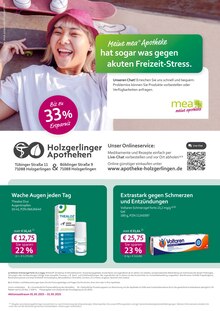 mea - meine apotheke Prospekt Unsere Mai-Angebote mit 6 Seiten