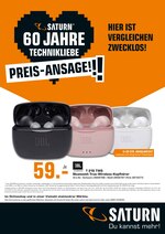 Saturn Prospekt für Bargteheide mit 1 Seiten Saturn Prospekt für Bargteheide: "60 Jahre Technikliebe", 1 Seiten, 14.04.2021 - 21.04.2021