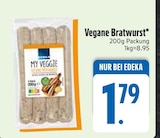 Vegane Bratwurst von EDEKA im aktuellen EDEKA Prospekt für 1,79 €