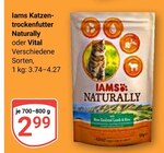 Aktuelles Katzentrockenfutter Naturally Angebot bei GLOBUS in Saarbrücken ab 2,99 €