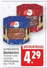 Baumkuchen von GUT&GÜNSTIG für 4,29 € bei E center im Angebot Baumkuchen von GUT&GÜNSTIG im aktuellen E center Prospekt