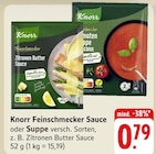 Feinschmecker Sauce oder Suppe bei EDEKA im Wehrheim Prospekt für 0,79 €