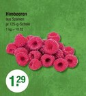 Himbeeren im V-Markt Prospekt Himbeeren im aktuellen V-Markt Prospekt für 1,29 €