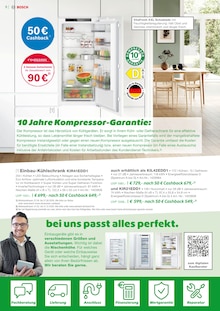 Kühlschrank im EP: Prospekt "Deutschland vertraut Bosch." mit 12 Seiten (Wunstorf)