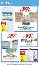 Promos Saucisse dans le catalogue "Carrefour market" de Carrefour Market Saucisse en promo dans le catalogue Carrefour Market à la page 8