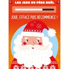 Cahier "Les jeux effaçables du Père noël" dans le catalogue Maxi Bazar