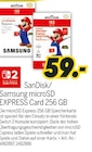 microSD EXPRESS Card 256 GB von SanDisk für 59,00 € bei MEDIMAX im Angebot microSD EXPRESS Card 256 GB von SanDisk im aktuellen MEDIMAX Prospekt