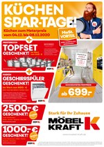 Möbel Kraft Prospekt für Trittau mit 1 Seiten Möbel Kraft Prospekt für Trittau: "Küchen Spar-Tage!", 1 Seiten, 02.12.2020 - 08.12.2020