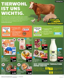 Milch im Kaufland Prospekt "Aktuelle Angebote" mit 28 Seiten (Saarbrücken)