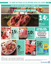 Offre Agneau dans le catalogue E.Leclerc du moment à la page 15