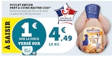 Poulet entier prêt à cuire - MAITRE COQ dans le catalogue Super U