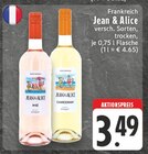Rosé im Angebot bei EDEKA in Bünde Rosé Angebote von Jean & Alice bei EDEKA Bünde für 3,49 €