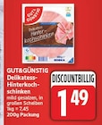 Delikatess-Hinterkochschinken von GUT&GÜNSTIG im aktuellen EDEKA Prospekt
