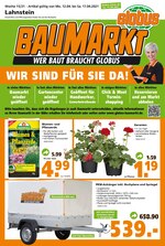 Globus-Baumarkt Prospekt für Koblenz mit 20 Seiten Globus-Baumarkt Prospekt für Koblenz: "WER BAUT BRAUCHT GLOBUS", 20 Seiten, 11.04.2021 - 17.04.2021