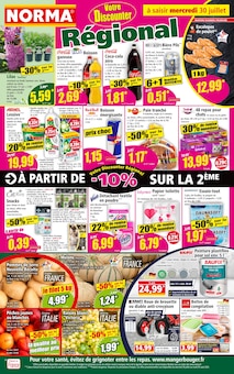 Prospectus Norma en cours, "Votre Discounter Régional", page 1 sur 12