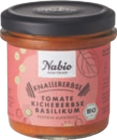 Bio-Aufstrich Tomate Kichererbse Basilikum im Angebot bei tegut in Erfurt Bio-Aufstrich Tomate Kichererbse Basilikum Angebote von Nabio bei tegut Erfurt für 2,49 €