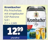 Pils Frischefass im Angebot bei Getränkewelt in Mettmann Pils Frischefass Angebote von Krombacher bei Getränkewelt Mettmann für 12,99 €