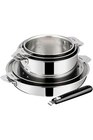 Batterie de cuisine Lagostina ESPERTA TRIPLY POIGNEE AMOVIBLE Lot 6pcs - Lagostina en promo chez Darty Batterie de cuisine Lagostina ESPERTA TRIPLY POIGNEE AMOVIBLE Lot 6pcs - Lagostina dans le catalogue Darty