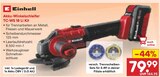 Akku-Winkelschleifer TC-WS 18 Li Kit im Angebot bei Netto Marken-Discount in Karlsruhe Akku-Winkelschleifer TC-WS 18 Li Kit Angebote von Einhell bei Netto Marken-Discount Karlsruhe für 79,99 €