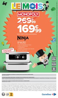 Catalogue Carrefour de la semaine 37, "LE MOIS MONOPOLY", page 2, 15/09/2026 - 28/09/2026 Prospectus Carrefour en cours, "LE MOIS MONOPOLY", page 2 sur 109