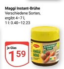 Instant-Brühe im Angebot bei GLOBUS in Koblenz Instant-Brühe Angebote von Maggi bei GLOBUS Koblenz für 1,59 €