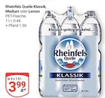 Klassik im Angebot bei GLOBUS in Bochum Klassik Angebote von Rheinfels Quelle bei GLOBUS Bochum für 3,99 €