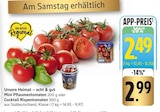 Mini Pflaumentomaten Angebote von Unsere Heimat – echt & gut bei EDEKA Schwäbisch Hall für 2,49 €
