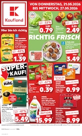 Kaufland Supermarkt Prospekt der aktuellen Woche mit 58 Seiten, gültig von 21.05.2026 bis 27.05.2026, in Mittweida und Umgebung Aktueller Kaufland Supermarkt Prospekt in Mittweida und Umgebung, "Hier bin ich richtig" mit 58 Seiten, 21.05.2026 - 27.05.2026
