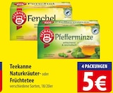 Teekanne Naturkräuter- oder Früchtetee bei famila Nordost im Stade Prospekt für 5,00 €