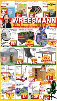 Wreesmann Prospekt der Woche "DEIN SAISON- & SONDERPOSTENMARKT!" Seite 1, 02.03.2026 bis 06.03.2026 für Zörbig Aktueller Wreesmann Prospekt "DEIN SAISON- & SONDERPOSTENMARKT!" Seite 1 von 12 Seiten für Zörbig