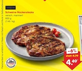 Netto Marken-Discount - Schweine-Nackensteaks Angebot im Prospekt Schweine-Nackensteaks bei Netto Marken-Discount im Prospekt "" für 4,49 €
